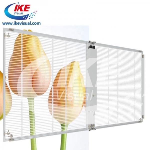 Quality Advertising Large Outdoor LED Display Screens IP65 P7 Transparent Full Color for sale