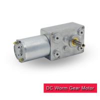 China Professional DC Worm Gear Motor 46GF370 Small Worm Gear Motor For Smart Robot factory
