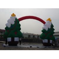 China Party Christmas Tree Decoration Inflatable Arches Event Snowflake factory