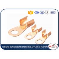 China Tin Plated Copper Cable Lugs OT Series / Electrical Terminal Lugs factory