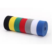 China 2 In 1 Colorful Back To Back Velcro Tape Hook And Loop Tape For Cables Management factory