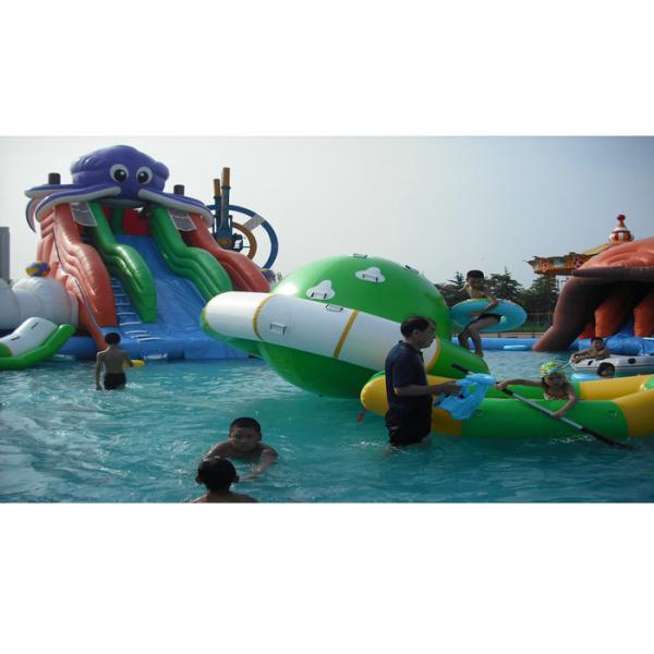 Quality 25m Outdoor Inflatable Water Parks with Plato PVC Tarpaulin 0.9mm for sale