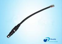 China Custom Cable Assembly Military Cable With Fischer Connectors Black factory