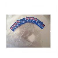 Quality Custom Clear Packaging Poly Bags Flexo Printing For Hair Extensions SGS FDA ROHS for sale