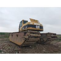 Quality Used 20 Ton Amphibious Excavator, Caterpillar 320c Pontoon Floating Excavator on for sale