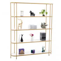 china Fashion Metal Display Racks And Stands 4 Layers Strong Load Bearing Not Easy Deform