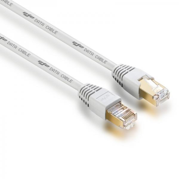Quality Gray 25m Category 7 Ethernet Cable Cat 7 Lan Cable 23/24/26AWG for sale