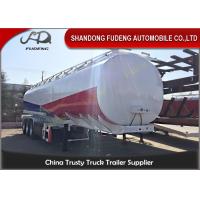 China 3 Axles 40000 Liters Fuel tanker semi trailers 10Compartments tanker trailers European system for sale