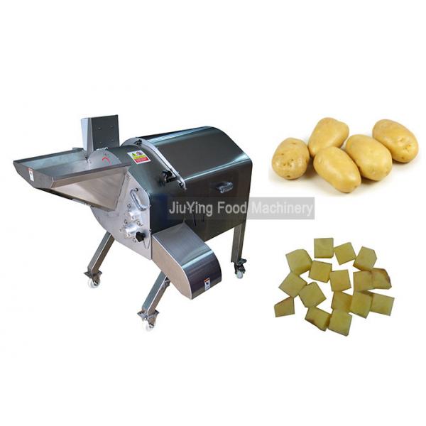 Quality Size 18 / 20mm  Commercial Potato Dicer Machine With 3D Cutting Effect for sale