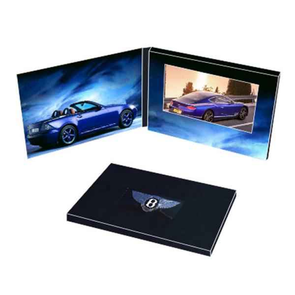 Quality 7 Inch Lcd Screen Digital Video Brochure For Advertising 128M-8GB Optional Memory for sale