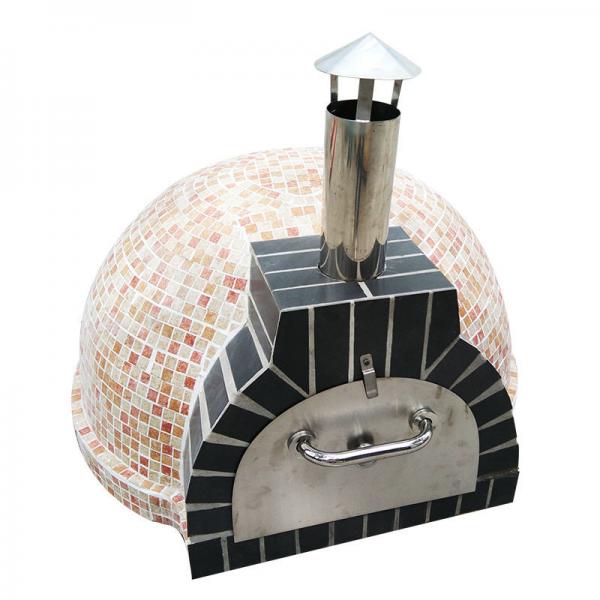 Quality Meats Ceramic Outdoor Pizza Oven Granite Wood Fired Pizza Oven Easily Move for sale