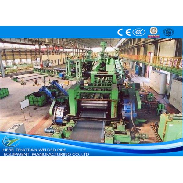 Quality HRC Material Welded Pipe Mill Stainless Steel Pipe Mill Max.14mm Thickness for sale