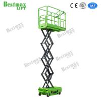 Quality Semi Electric Mobile Mini Scissor Lift 3.9 Meters Height For Warehouse for sale