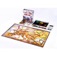 China Adults Risk Paper Board Games Two or Three Person Colorful Printing with Plastics factory