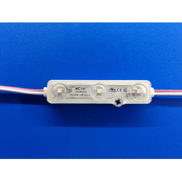 Quality Seamless Sealing Injection LED Module Lights 1.2W 3 LEDS Waterproof For Channel Letter for sale