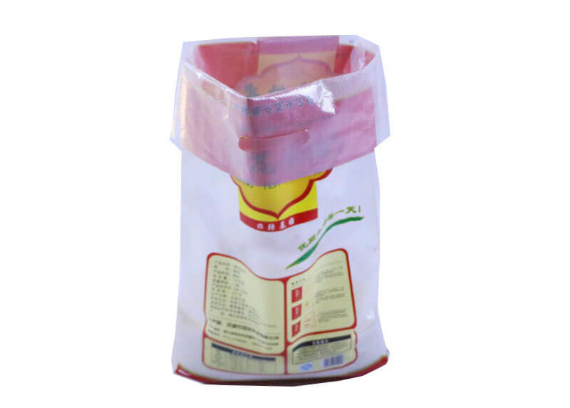 China 100% Virgin PP 5 Kg / 10 Kg Plastic Bags With D Cut Wear Resistant factory