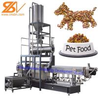 Quality Multi Functional 120KW 260kg/H Pet Food Extruder Machine for sale