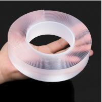 China 3 Meter Reusable Clear Double Sided Adhesive Nano Tape for Carpet and Door Sealing for sale