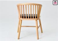 China Sleek Low Back Wood Restaurant Chairs factory