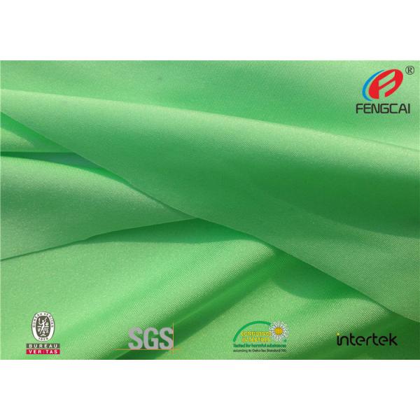 Quality 40D + 40D Green SP Nylon Spandex Fabric For Swimwear Dry - Fit Function for sale