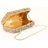 China Rhinestone Novelty New Look Clutch Bags , Top Grade Crystal Beaded Clutch Bag factory