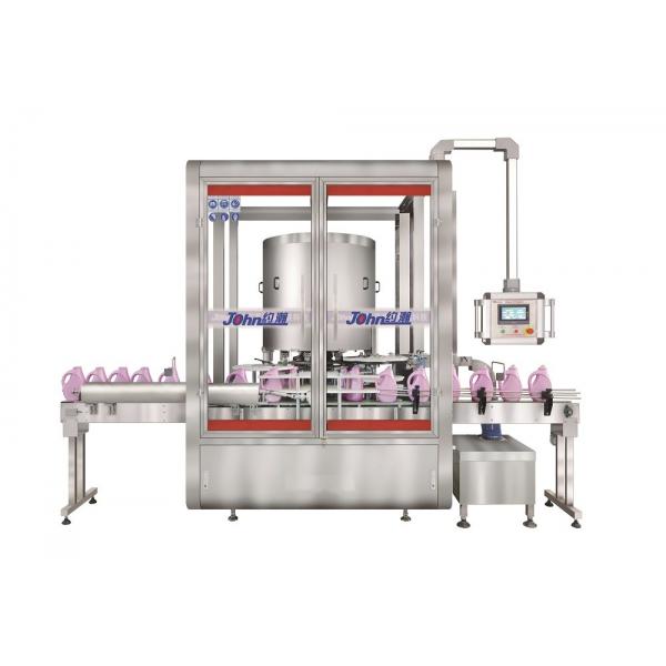 Quality Laundry Detergent Automatic Capping Machine 4 / 6 / 8 Heads High Speed for sale