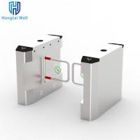 Quality Automatic Pedestrian Barrier Entry Security Control Face Recognition Turnstile for sale