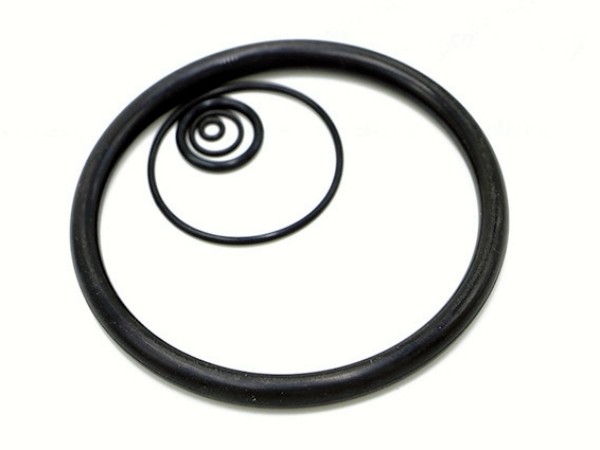 Quality Black NBR O Rings Oil Resistance 70 - 90 Shore Hardness For Gas Compressors for sale