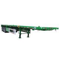 China Cargo Transport T700 40 Foot Flatbed Trailer 3 Axle Height 500mm factory