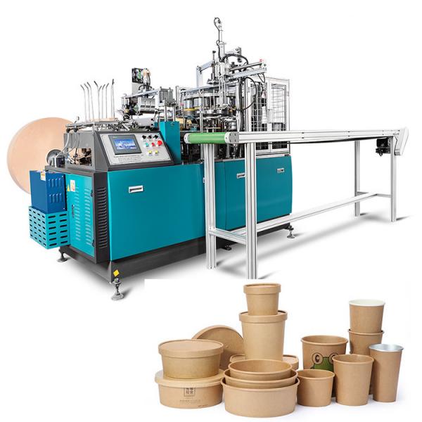 Quality PE Coated 140-350GSM Paper Plate And Bowl Making Machine For Convenient Noodle for sale