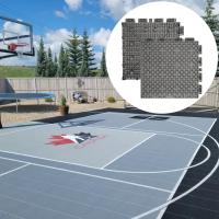 China Pickleball Sport Modular Interlocking Floor Tiles Mat Outdoor Basketball Court Flooring factory