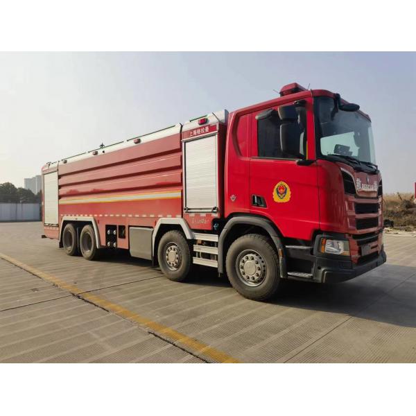 Quality PM240/SG240 Fire Engine Vehicle Fire Truck Scania Airport Fire Apparatus R650 8X4 for sale