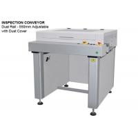 Quality SMEMA Interface PCB Inspection Conveyor System 550mm Width for sale