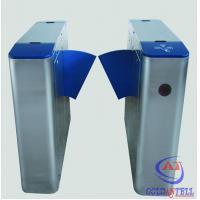 Quality IP54 220v AC Power Flap Barrier Gate Electronic Optical Gate Waist Height for sale