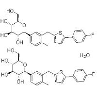 China Canagliflozin hemihydrate 99% cas- 928672-86-0 Antidiabetic factory