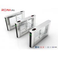 China Office Building RFID Swing Gate Turnstile Glass Gate For Access Control System factory