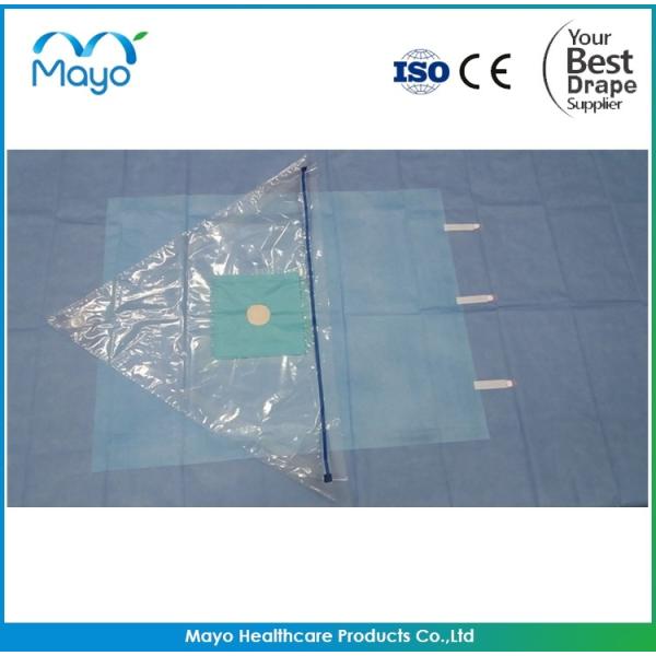 Quality ISO Knee Arthroscopy Drape Disposable Surgical Packs PE Viscose for sale