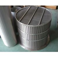 China STAINLESS STEEL WEDGE WIRE ROLL SCREEN / DSM STARCH SCREENS FROM XINLU METAL WIRE MESH FACTORY FOR WEAST TREATMENT factory