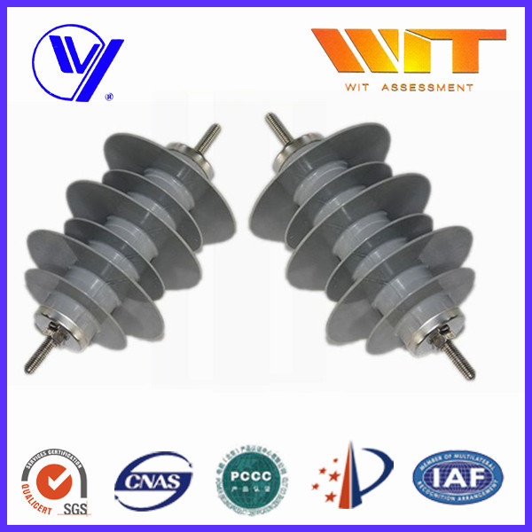 Quality Electric Power Zinc Oxide Polymer Surge Arrester Over Voltage Protection ISO9001 for sale