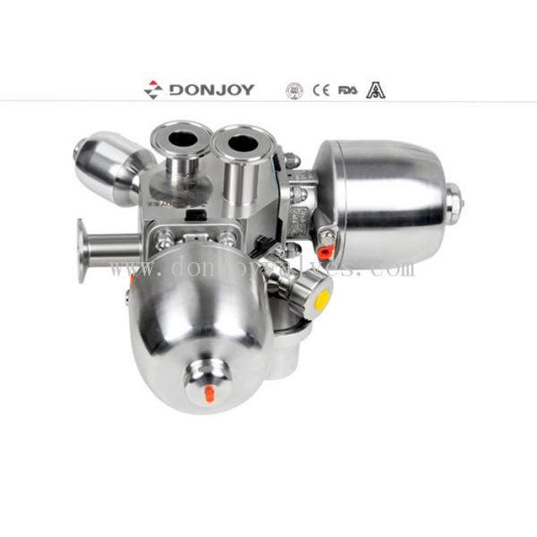 Quality Multiport Sanitary Diaphragm Valve M65A port valve SS316 can with control Head for sale