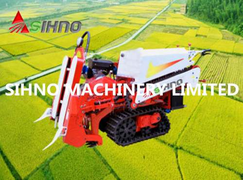 China 2017 Half Feed Harvester and Mini Rice Combine Harvester for sale