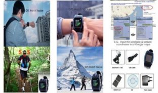 China Hot sale mini GSM /GPS/GPRS Personal GPS Watch Tracker for children and elder factory