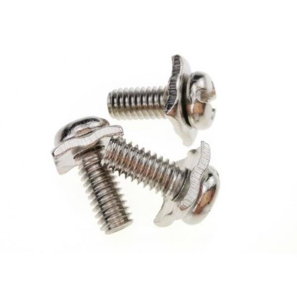 Quality Phillips Slot Pan Head Stainless Steel SEMS Screws M5 Assemblied Captive Square for sale