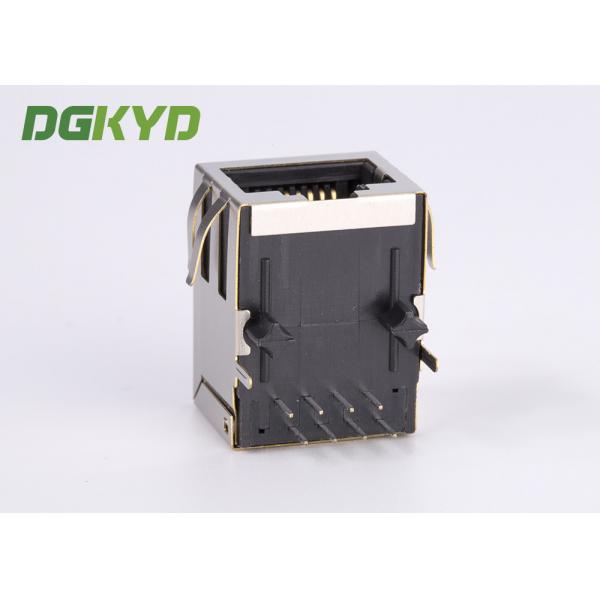Quality Metal Shielded 100 Base-Tx Cat5 Rj45 Ethernet Connector With Magnetics China for sale