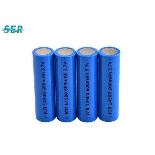 Quality AA Size Lithium Ion Rechargeable Battery Pack 14500 3.7v 700mah For Electric Toothbrush for sale