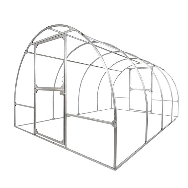 Quality CE ISO Greenhouse Metal Frame Parts Industrial Steel Mult Span for sale