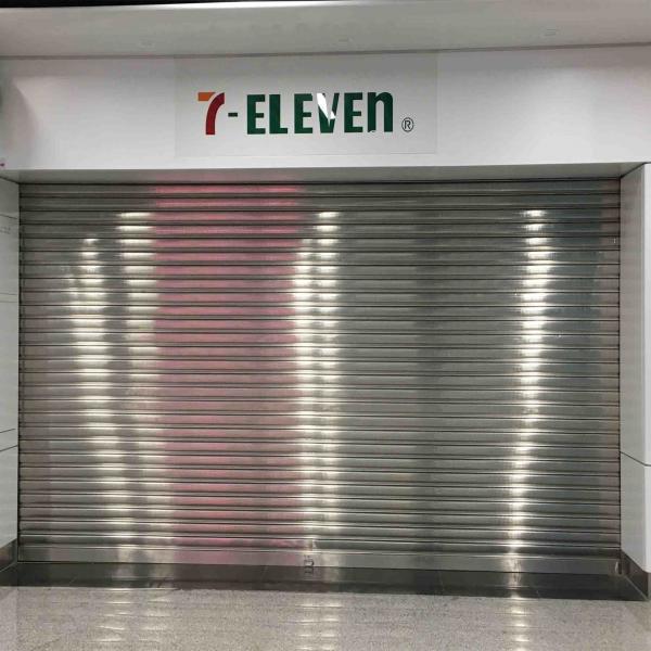 Quality Automatic Stainless Steel Rolling Door , Security Warehouse Roller Shutter Doors for sale