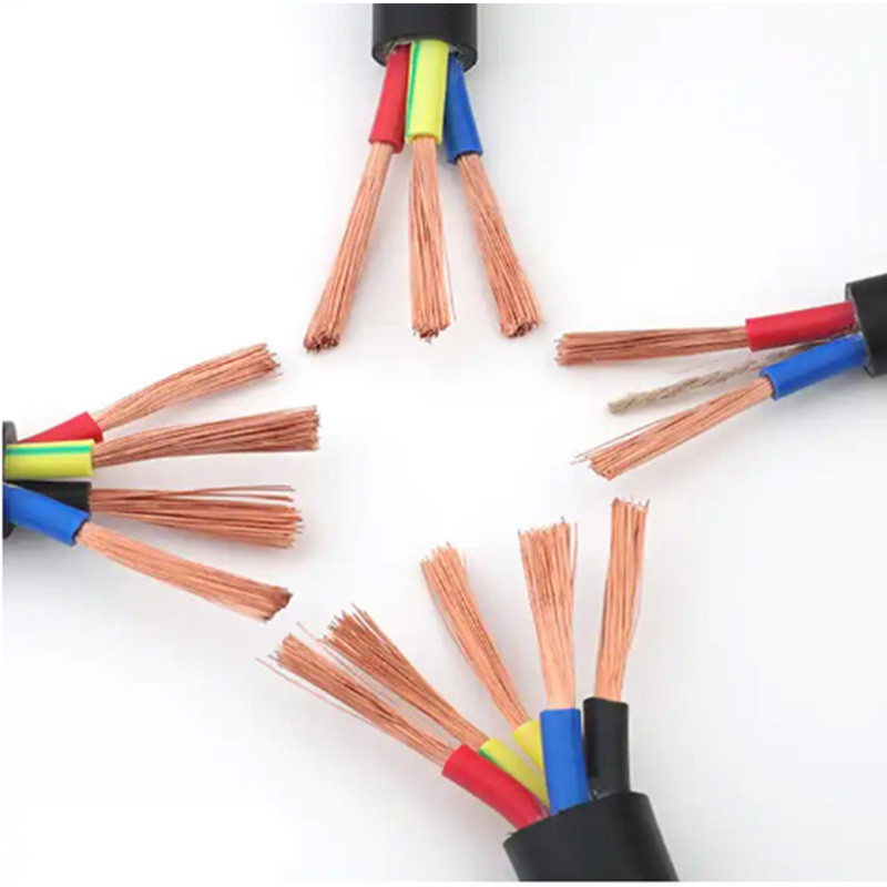 China High Conductivity Flexible Power Cable PVC Insulation and Copper Conductor Material factory