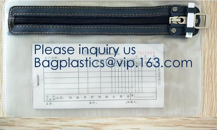 China Zipper Vinyl PVC Leather Bank Deposit Bags Bank Deposit Bag With Key Ring,Locking Courier Bag 1000 Denier Nylon Combinat factory