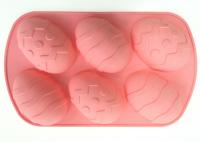 China Food Safety , Promotional , Easy Clean , Reusable , Silicone Easter Egg Cake Mold factory